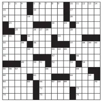  ??  ?? Puzzle By Zhouqin Burnikel — Edited by Will Shortz