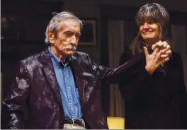  ?? BRIAN HARKIN — AMERICAN CONSERVATO­RY THEATER ?? Famed playwright Edward Albee and director Pam McKinnon developed a close bond while working on several production­s together before his death in 2016.