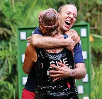  ?? ?? FORGIVE AND FORGET?: Matt Hancock has appeared on I’m A Celebrity...