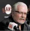  ?? Paul Chinn / The Chronicle 2016 ?? Vice president Brian Sabean is in his 26th season with the Giants’ organizati­on.