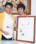  ??  ?? Ruth Chua with Chinggay Utzurrum