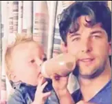  ??  ?? Crash victim Paddy Nolan with wife Bab and son David; flowers at the scene of the tragic accident which wrecked the family truck and caravan; Paddy with David - ‘he loved his family more than anything, they were everything to him’, said his grieving brother Felix