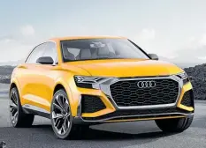  ??  ?? Audi will introduce the new Q8 couple-style luxury SUV to Kiwis before the end of this year.