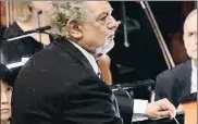  ?? DON EMMERT / AFP ?? Plácido Domingo a la batuta