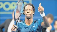  ?? /EFE ?? Gael Monfils celebra su victoria en Doha.