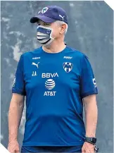  ?? / FOTO CLUB MONTERREY ?? El entrenador espera tener una buena fiesta grande en su regreso a México.