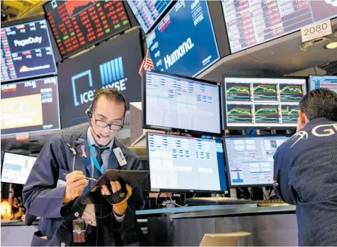  ?? Photo / AP ?? There’s been no shortage of market volatility for traders to try to exploit.