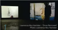  ?? Photo: Lawrence Abu Hamdan ?? Lawrence Abu Hamdan – ‘Once Removed’.