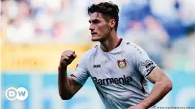  ?? ?? El checo Patrik Schick es el segundo artillero en el goleo individual de la Bundesliga.