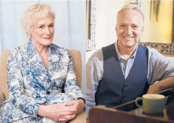  ?? AP PHOTOS ?? Actor Glenn Close has released a spoken word album with Grammy-winning jazz saxophonis­t-composer Ted Nash.