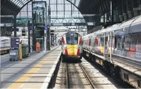  ?? PHOTOGRAPH: STEVE TAYLOR/GETTY IMAGES ?? ▲ Labour’s plan involves taking over sections of the network as rail companies’ contracts expire