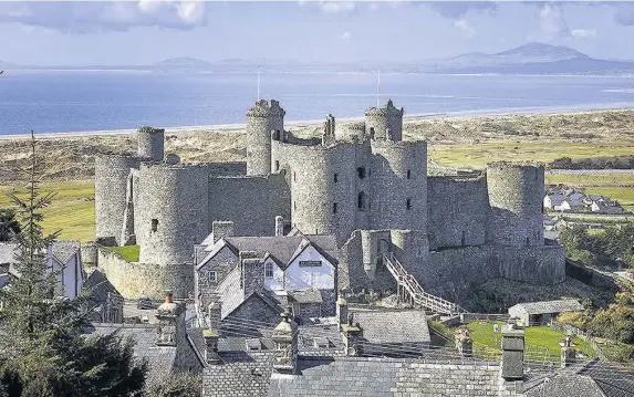  ?? Visit Wales Image Centre ?? > Would revenue from a proposed tourism tax really go towards maintainin­g key attraction­s such as Harlech Castle?