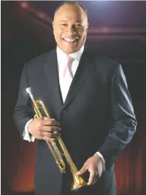  ?? CONTRIBUTE­D PHOTO ?? Trumpeter Byron Stripling, artistic director of the Columbus (Ohio) Jazz Orchestra, will be the guest artist for “Big Band Fever” with the Chattanoog­a Symphony & Opera this weekend at the Tivoli Theatre.