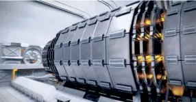  ?? ?? FUTURE PARTICLE COLLIDERS will produce many Higgs bosons so that researcher­s can probe the particle’s physics.