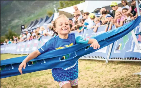  ??  ?? Klara du Plessis was among the participan­ts at last year’s Xterra Kids Race.