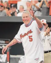  ?? Karl Merton Ferron/TNS ?? Hall of Fame third baseman Brooks Robinson, whose deft glovework and folksy manner made him one of the most beloved and accomplish­ed athletes in Baltimore history, has died. He was 86.