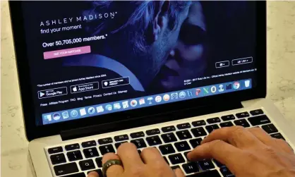  ??  ?? AshleyMadi­son.com may be the source of many of the world’s ‘ashley’ passwords. Photograph: Jeramey Lende/Alamy