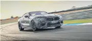  ??  ?? The BMW M8 will have all-wheel drive and 441kW.