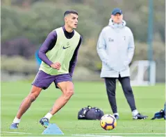  ??  ?? Testing times: Erik Lamela and his Tottenham team-mates are facing a crunch spell