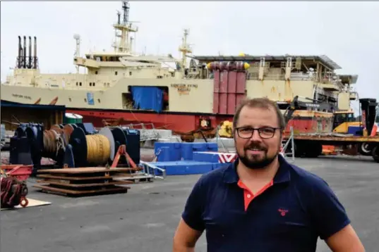  ?? BEGGE FOTO: LARS ERIK LARSEN ?? FFS Marine AS har i dag åtte skip i opplag, men har plass til flere, ifølge daglig leder John Willy Nilsen.