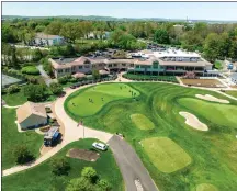  ?? SUBMITTED PHOTO ?? An aerial view of Green Valley Country Club in Lafayette Hill, which hosted the Valley Forge Tourism and Convention Board’s Travel Rally May 9.