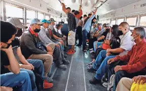  ?? ?? Buscan traer ideas que puedan aportar en el brt que se pretende arrancar en Juárez