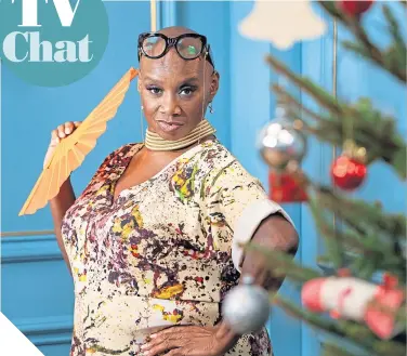  ??  ?? Andi Oliver presents the Great British Menu Christmas Special