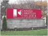  ??  ?? Canada Christian College is hoping to be granted university status, sparking controvers­y.