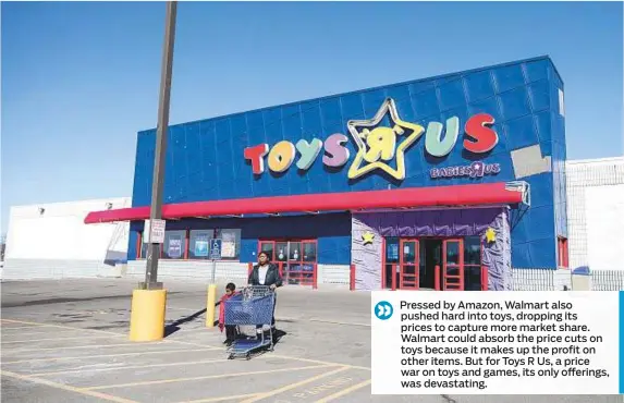  ?? New York Times ?? ■ A Toys “R” Us in Maplewood, Minnesota. Toys “R” Us is the latest failure of financial engineerin­g, albeit one that could portend a new, potentiall­y more ominous outlook for private equity in the digital era.
