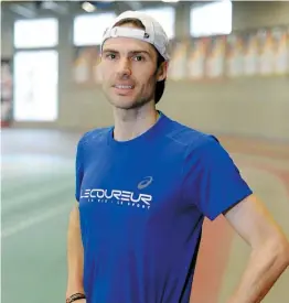  ??  ?? David Le Porho participer­a à la course Banque Scotia de 21 kilomètres qui aura lieu demain à Montréal.