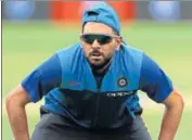  ?? REUTERS ?? With Yuvraj Singh slowing down with age, the man who once led India’s fielding charge is being banished to the deep.