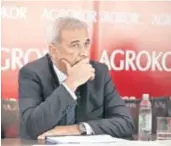  ?? GORAN STANZL/PIXSELL ?? Izvanredni povjerenik za Agrokor Ante Ramljak