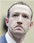  ??  ?? Mark Zuckerberg