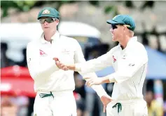  ??  ?? Steve Smith (left) and David Warner. - AFP photo