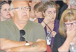  ?? NIKKI SULLIVAN/CAPE BRETON POST ?? An emotional crowd turned out for the informatio­n meeting about mental health and bullying at the North Sydney Fire Hall Monday night.