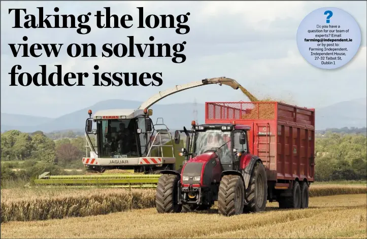  ??  ?? create a whole new mindset and I think 2018 may be the start of something big in terms of far smarter use of our overall agricultur­al resources. farming@independen­t.ie