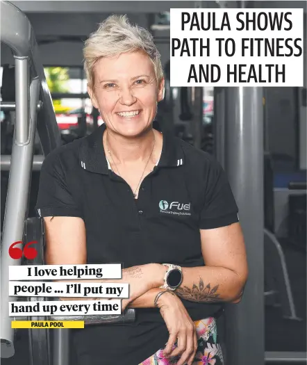  ?? Picture: Shae Beplate ?? Paula Pool has been voted as Townsville's best personal trainer by Bulletin subscriber­s.
