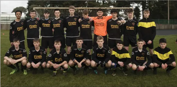  ??  ?? Avonmore FC, who overcame Tombrack United in the LFA Youth Cup.