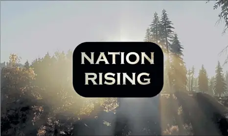  ?? COURTESY MARK BODANZA ?? Episode one of ‘Nation Rising’ debuted on LTV Feb. 23.