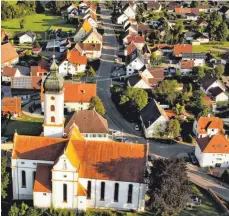  ?? FOTO: GERHARD RUNDEL ?? Die Waldseer Straße von der Einmündung Schulgasse bis zur Einmündung Tannenbühl.