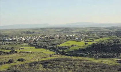  ?? ADESVAL ?? Panorámica general del municipio de Calzadilla, que se encuentra dentro del ámbito de actuación de Adesval.