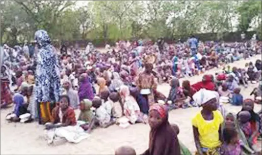  ??  ?? IDPs Camp