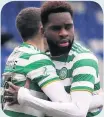  ??  ?? CELTIC STAR... Edouard