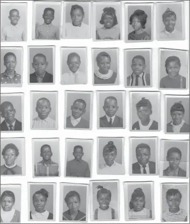  ?? Contribute­d photos ?? School picture: Above are area grade school photos from the early '60s.