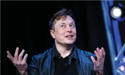  ?? Smialowski/AFP/Getty Images ?? Elon Musk’s announceme­nt that he was taking Tesla private soured a stock options deal, JPMorgan claims. Photograph: Brendan