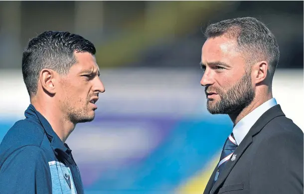  ?? ?? SECOND CHANCE: Graham Dorrans played under new Dunfermlin­e manager James McPake when the pair were at Dundee.