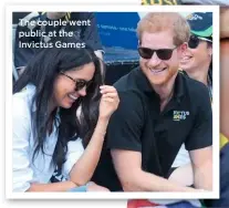  ??  ?? The couple went public at the Invictus Games