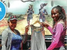  ?? LORNAH SPORT ?? SUPPORT PENUH: Lornah Kiplagat (kanan) bersama Margaret Gakuo Kenyatta, istri presiden Kenya, saat launching gerai Lornah Sport di Galeria Shopping Mall, Nairobi, Kenya, dua tahun silam,