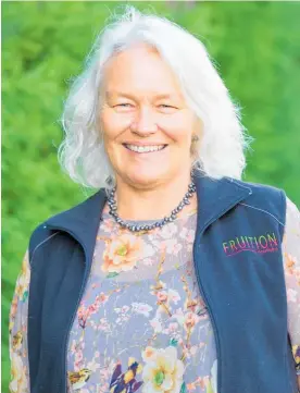  ??  ?? Fruition Horticultu­re managing director Sandy Scarrow.