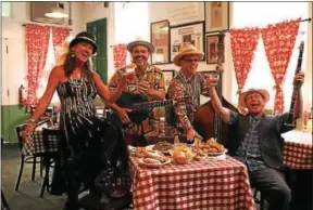  ?? PHOTO PROVIDED ?? Annie and the Hedonists will perform on Nov. 16 at the Hall of Springs as part of the return of the popular Live at the Jazz Bar series in Saratoga Springs.